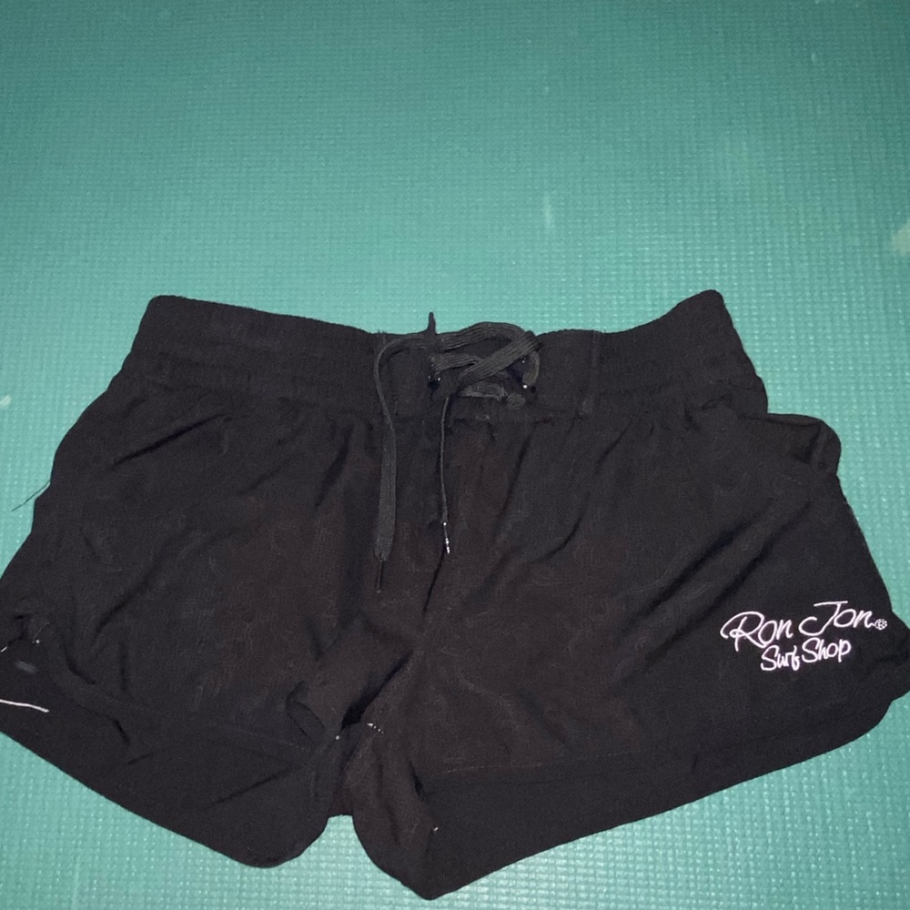Ron jon surf shop Black shorts - sport shorts - size small - 0-2